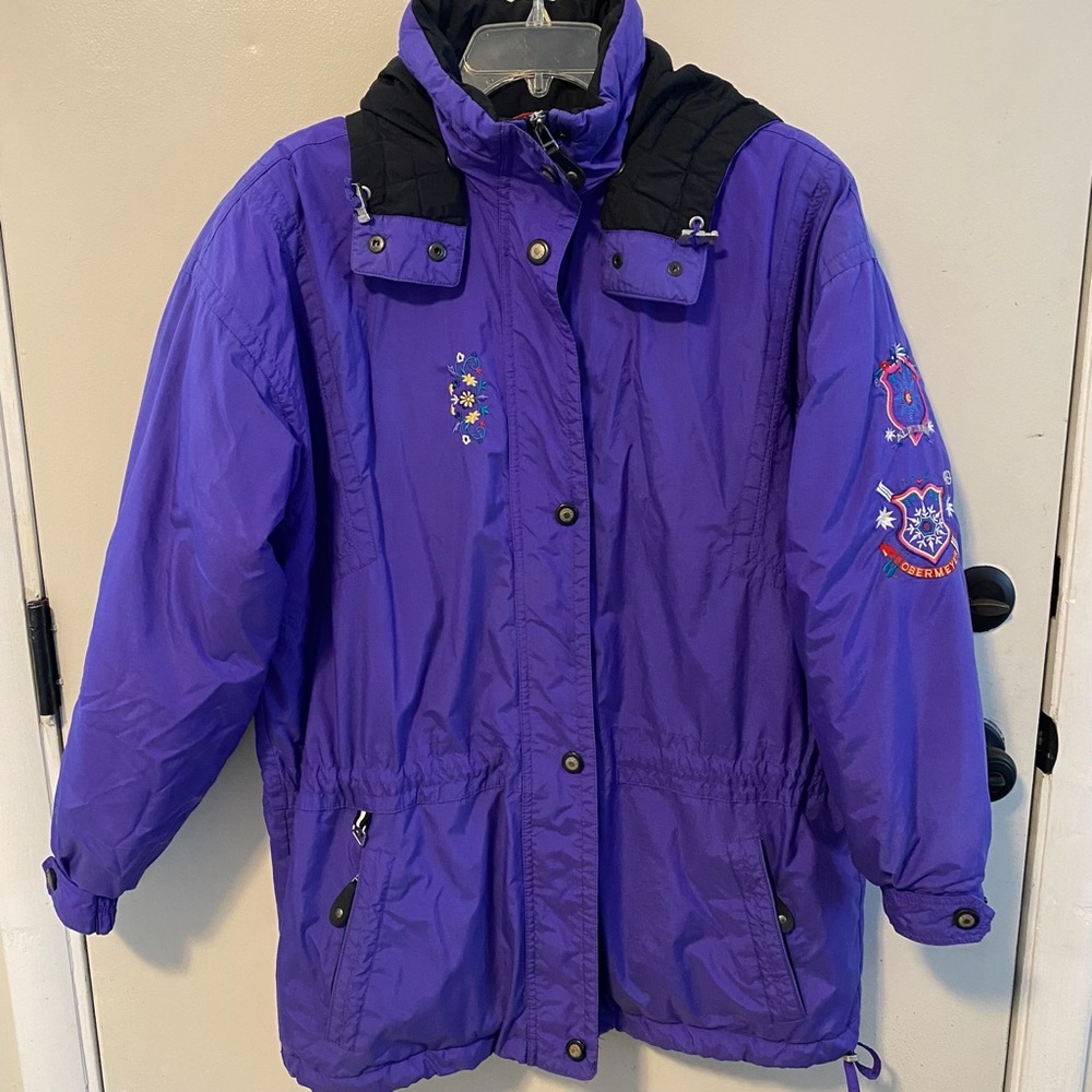Vintage Obermeyer Purple Ski & Snow Jacket